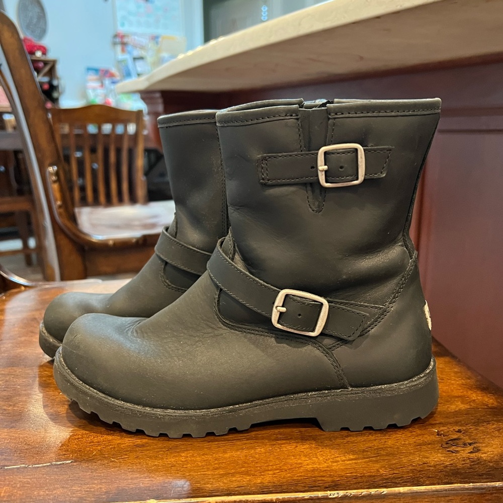 Uggs Leather Biker boots